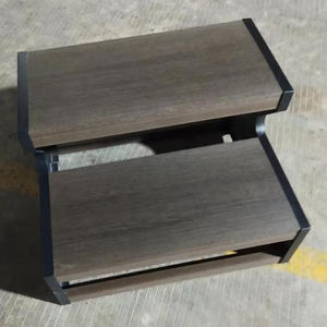 Marches <span class=keywords><strong>de</strong></span> spa antidérapantes en alliage <span class=keywords><strong>d</strong></span>'aluminium, 2 pièces, haute qualité, pour bain à <span class=keywords><strong>pied</strong></span> - Product Image 1