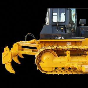 Bulldozer Usado Shantui SD16, SD22, 95% Nuevo, Motor Cummins Komatsu, Bomba, Capacidad de Limpieza de 4.5m - Product Image 1