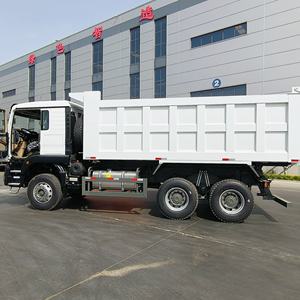 รถดัมพ์สีขาว SINOTRUK Howo TX 371 แรงม้า ปี 2025 จากจีน รุ่นใหม่ 6x4 10 ล้อ 60 ตัน สำหรับขาย - Product Image 2