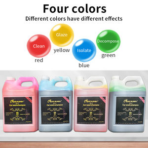 Di alta qualità 4L concentrato di autolavaggio liquido multi-colore bolle rimuovere le macchie, illuminare e lucidare la cera per autolavaggio - Product Image 2