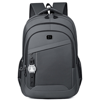 Sac à dos pour ordinateur portable de grande capacité 20-35L, avec port de charge USB, bretelles ergonomiques respirantes, sac à dos de voyage d'affaires