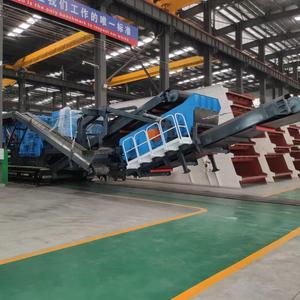 Station de concassage de marteaux mobiles à roues pick-up remorqué facile à connecter chantier concasseur de cailloux en granit amovible concasseur à marteaux - Product Image 4