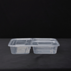 Bulk Custom Printed PP <b>Lunch</b> <b>Box</b> 3 4 Compartment 1000ml <b>Leakproof</b> Microwave Safe for Restaurant Takeaway - Product Image 3