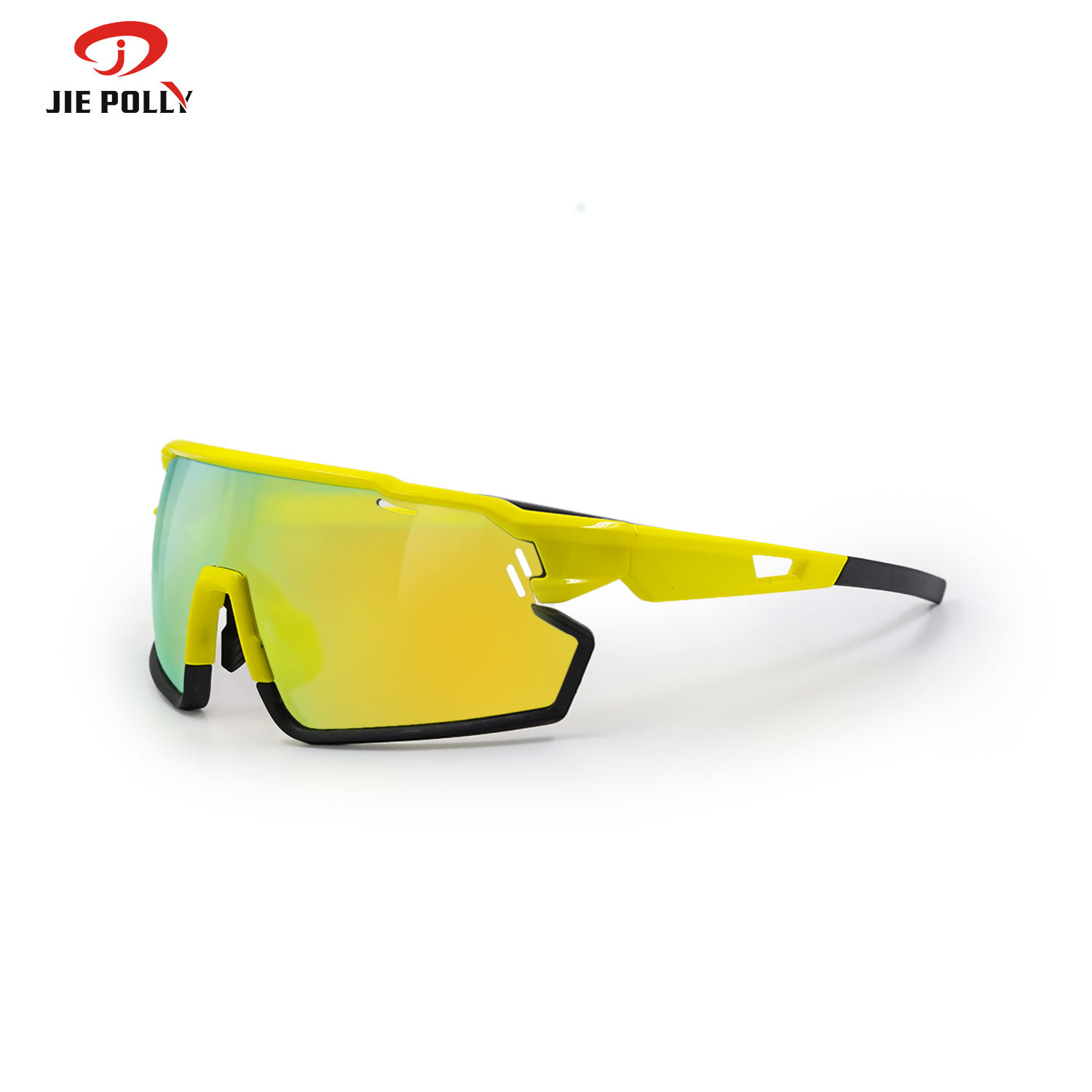 JIEPOLLY Guangzhou Eyewear Factory Sample Available Uv400 Sports Fishing TR90 Frame Lens Custom Sport Glasses Cycling Sunglasses