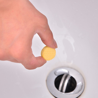 Nettoyeur effervescent pour tuyaux de cuisine, 10 pièces, agent solide, tuyaux d'évier, produits chimiques, tablettes de nettoyage