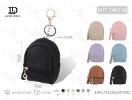 Borsa Piccola da Donna 7 Pollici in Microfibra Pelle Sintetica con Chiusura a Cerniera Resistente all'Acqua per Tutte le Stagioni Mini Borsa a Mano - Product Image 1