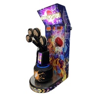 Machine de jeu d'arcade de boxe à monnayeur avec distribution de tickets, équipement de divertissement pour l'entraînement de boxe Kung Fu