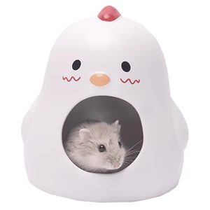 Abri de refroidissement estival pour hamster, cage pour animaux de compagnie, meubles, maison en céramique pour hamster - Product Image 5