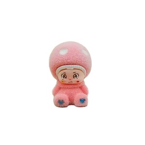 พวงกุญแจตุ๊กตาเห็ดหัวกลมสีแดงสดใส สไตล์การ์ตูน สำหรับตกแต่งกระเป๋าเป้สะพายหลัง ฤดูใบไม้ผลิ 2024 - Product Image 5