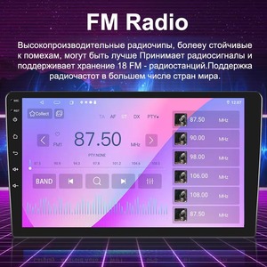 Radio de coche <span class=keywords><strong>Android</strong></span> 9 pulgadas soporte BT WiFi Radio de coche GPS Universal <span class=keywords><strong>Android</strong></span> 13 Radio de coche pantalla táctil 2 Din - Product Image 3