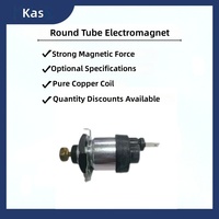 Électroaimant à tube rond KAS AO3029, composants électroniques pour équipements médicaux automatisés et véhicules, fabriqué à Pingxiang, Huizhou, Changsha