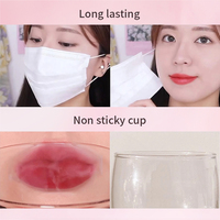 Emballage personnalisé OEM, gloss à lèvres liquide à base de plantes, imperméable, gloss à lèvres personnalisé longue durée, gloss à lèvres brillant pour la rebranding, 7 couleurs