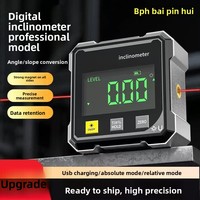 Niveau laser numérique double PICUSQJY-01, inclinomètre haute précision, mesure de l'angle et de la pente, mini compact, 0,02 mm