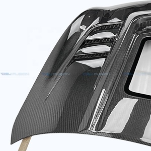 Cubierta de Fibra de Carbono para el Capó del Motor con Ventilación para Infiniti G37 V36 Skyline 370GT de 4 Puertas, Modelos 2009-2013 - Product Image 4