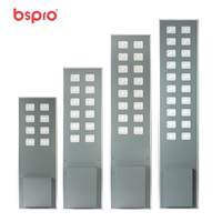 Lampadaire solaire LED haute puissance en alliage d'aluminium pour extérieur, éclairage routier commercial, autoroute, parking, haute performance fiable