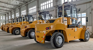 Xe nâng xe tải ngã ba xe tải <span class=keywords><strong>scraper</strong></span> với Cummins/Volvo động cơ Dana truyền Kessler trục thiết bị đầu cuối xe nâng lớn xe nâng - Product Image 6