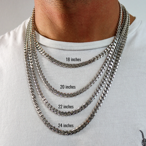 Chaîne à maillons cubains en <span class=keywords><strong>argent</strong></span> massif 5MM or Miami chaîne pour hommes en <span class=keywords><strong>argent</strong></span> sterling 925 Hiphop pour collier en <span class=keywords><strong>argent</strong></span> homme bijoux fins - Product Image 3