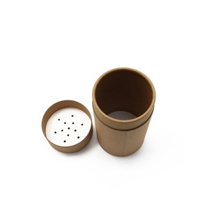 Biodegradable Craft Lip Balm Container Candle Jars Cardboard Cylinder Round Paper Boxes Cricket Paper Tube <b>Packaging</b> - Product Image 6