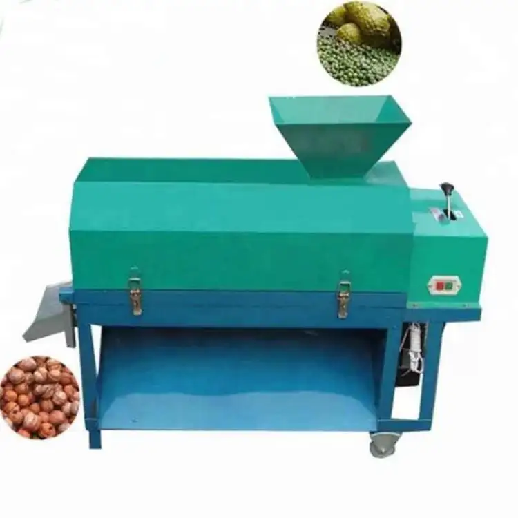 Fabrika doğrudan satış endüstriyel yeşil ceviz soyma çamaşır makinesi yeşil Pecan kabuk ayırıcı ile en iyi fiyat