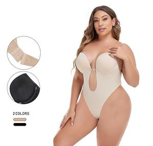 Mutande Modellanti a Vita Alta per Donna, Design con Spalline Regolabili, Controllo della Figura, Taglie Forti, per Adulti - Product Image 3