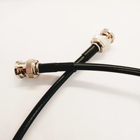 Câble RF de haute qualité, assemblage de câbles BNC mâle vers BNC mâle, connecteur RG58A/U, câble de raccordement RF, câble d'extension
