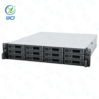 Nouveau serveur de stockage réseau sans disque RackStation RS2423RP+ RS2423+ 2U à 12 baies, AMD Ryzen V1780B, 8 Go DDR4 ECC, SSD, USB, PCIe, d'occasion