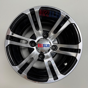 Jantes en alliage coulé pour ATV de la marque KELUN, usinées et noires, 10 pouces - Product Image 5