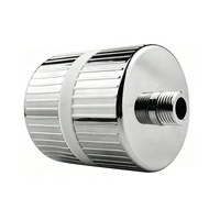Filtre de douche en ligne pour appartement, filtre de pomme de douche haute pression KDF 55 ACF pour salle de sport, élimination du chlore et des métaux lourds pour une baignade relaxante