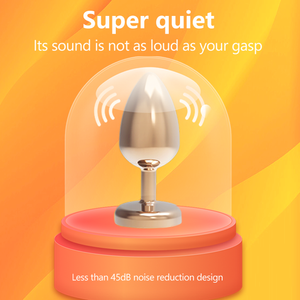 Paar-Analplug Sexspielzeug Intimes Metall Edelstahl Analplug <span class=keywords><strong>Dildo</strong></span> Vibrator Glatte Oberfläche Analplug - Product Image 2