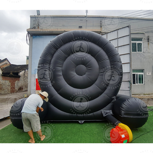 Cible <span class=keywords><strong>de</strong></span> <span class=keywords><strong>jeu</strong></span> gonflable géante en PVC pour enfants et adultes, style château, pour football, soccer, golf, fléchettes - Product Image 6