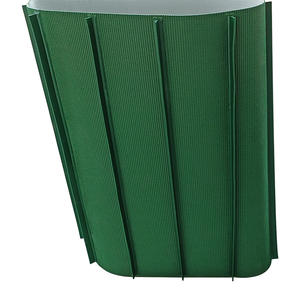 Kaba üst desen ve kılavuz şerit ile kauçuk kemer karton sızdırmazlık makinesi için PVC konveyör bant - Product Image 6