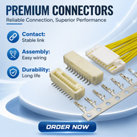 Controlador de Vuelo para Drones Personalizado, Conector de Cable a Placa con Paso de 1.25mm, Equivalente a JST GH, Contacto Recubierto de Estaño, Proveedor OEM