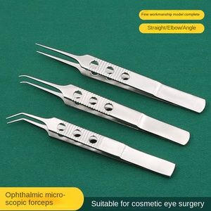 คีมไมโครสำหรับการผ่าตัดโรคตาและการรักษาทางการแพทย์ที่มีการบุกรุกขั้นต่ำ4มม. ใช้ซ้ำได้ - Product Image 2