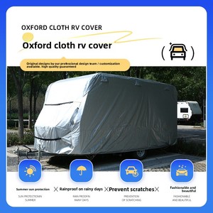 Funda para <span class=keywords><strong>caravana</strong></span> de tela Oxford para exteriores, impermeable, resistente a los rayos UV, para camping, remolques y autocaravanas, de <span class=keywords><strong>Amazon</strong></span>, China - Product Image 3