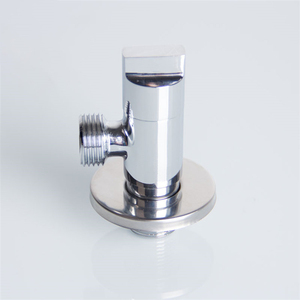 Válvula de Ángulo de Latón con Manija Giratoria, Rosca NPT de 1/2 Pulgada, Cierre de Agua para Baño, OEM ODM - Product Image 4