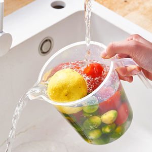 Tasse à mesurer multifonction avec filtre, qualité alimentaire sans BPA, pour la pâtisserie, la cuisine, le pressage de jus, tasse à mesurer de cuisine - Product Image 1