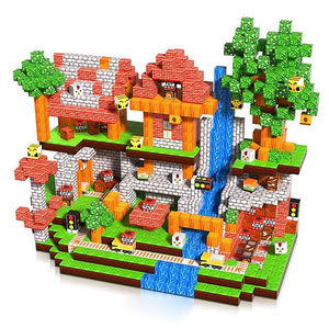 Bloques de Construcción Magnéticos My World Kids 2026, Exploración del Bosque, Juguete Creativo de Plástico DIY, Estilo <span class=keywords><strong>Minecraft</strong></span> - Product Image 3