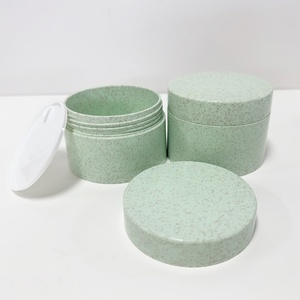 Envase Ecológico para Crema de Trigo, Boca Ancha, 50g 100g 250g, Envase de Plástico Biodegradable de Paja de Trigo para Cosméticos - Product Image 4