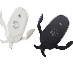 Support <span class=keywords><strong>de</strong></span> téléphone sans fil à capteur infrarouge 15W, antidérapant et antichoc, pour tableau <span class=keywords><strong>de</strong></span> bord et pare-brise, double usage, vente en gros usine - Product Image 6