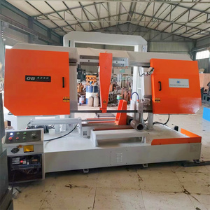 Compre una máquina de aserrado de banda metálica GB4280 de doble columna, fabricada en China. - Product Image 5
