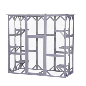 Cage <span class=keywords><strong>de</strong></span> jeu luxueuse pour animaux <span class=keywords><strong>de</strong></span> compagnie, multi-taille, stable et confortable, maisons pour animaux <span class=keywords><strong>de</strong></span> compagnie, meubles en bois pour chat, <span class=keywords><strong>maison</strong></span> <span class=keywords><strong>de</strong></span> <span class=keywords><strong>repos</strong></span> et <span class=keywords><strong>de</strong></span> sommeil - Product Image 6