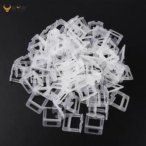 Vente directe d'usine Outils d'installation de carreaux en céramique 1 mm 1,5 mm 2 mm 2,5 mm 3 mm Clips de nivellement de carreaux 1/8\" 1/16\" - Product Image 2