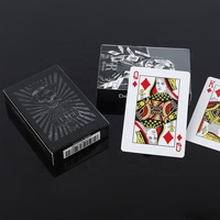 Cartes à jouer de poker publicitaires Joker personnalisées sur mesure, impression personnalisée, respectueuses de l'environnement, coins arrondis, double face