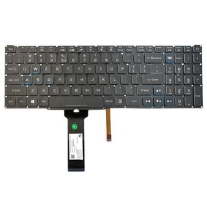 คีย์บอร์ดแล็ปท็อปสำหรับ <span class=keywords><strong>ACER</strong></span> <span class=keywords><strong>Predator</strong></span> <span class=keywords><strong>Helios</strong></span> <span class=keywords><strong>300</strong></span> <span class=keywords><strong>PH315</strong></span>-53 <span class=keywords><strong>PH315</strong></span>-<span class=keywords><strong>52</strong></span>คีย์บอร์ดเรา RGB มีสีสัน backlit - Product Image 2