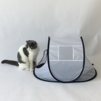 Nouveau Sac de Couchage pour Chat en Plastique Chaud Three Princess, Housse de Lit Confortable et Respirante pour Animaux de Compagnie, Tente-Cabane Rembourrée en Polyester 62x35x27CM
