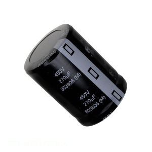 Condensateur original CAP ALUM 270UF 20% 450V SNAP TH EET-HC2W271KA à montage traversant 270 uF - Product Image 1