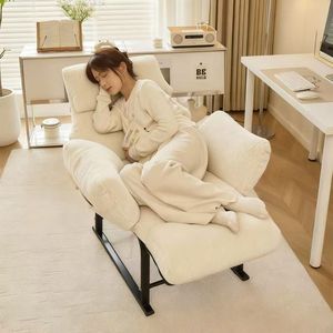 Sillón Reclinable Extra Grande de Pana Suave con Reposapiés Extensible y Ajustable para Sala de Estar, Dormitorio u Oficina - Product Image 5