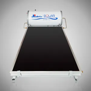 Jiadele calentador de aguaソーラーウォーターゲイザー100L200L300Lタンク容量高圧フラットプレートソーラーパネル給湯器