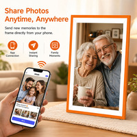 Bingkai Foto Digital Wi-Fi Pintar Penyimpanan 32GB Layar Sentuh IPS Berbagi Foto Video Cloud Aplikasi Gratis Grosir B2B Pabrik