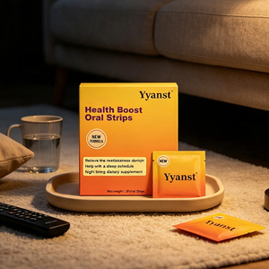Bandes buccales Health Boost 30 unités – Nouvelle formule apaisante pour la nuit – Complément alimentaire pour soulager l'agitation nocturne chez les adultes - Product Image 5